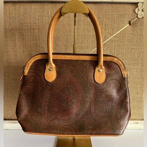 Authentic Etro Paisley Handbag